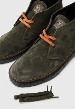 Clarks Originals DESERT - Lace-up Ankle Boots - Loden Green -Stock X 0004f5d8e4f34f1394bd54a386f685c2