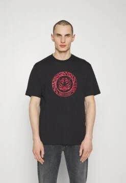 JUST CAVALLI Magliette - Print T-Shirt - Black