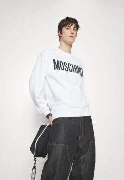 MOSCHINO Sweatshirt - White -Stock X 00ff38a731724585a385ed232d207466