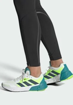 ADIDAS PERFORMANCE Questar 2 M - Neutral Running Shoes - Cloud White Arctic Night Lucid Lemon