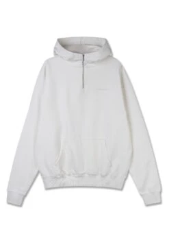 Pegador LOGO OVERSIZED HALF ZIP HOODIE - Hoodie - Heather Grey/white -Stock X 0182ecc93fa44de1bc6277198565c270