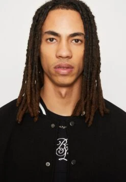 BRAVE SOUL Edan - Bomber Jacket - Black/Black -Stock X 0184d938270d49f982edf0748e4cebb5