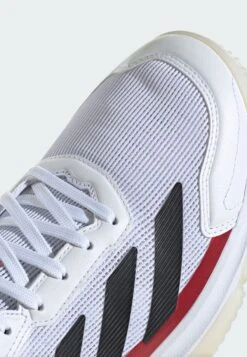 ADIDAS PERFORMANCE COURTQUICK PADEL - Padel Shoes - Cloud White Core Black Lucid Red -Stock X 018f7f42777245d09bff9aeb857332f0