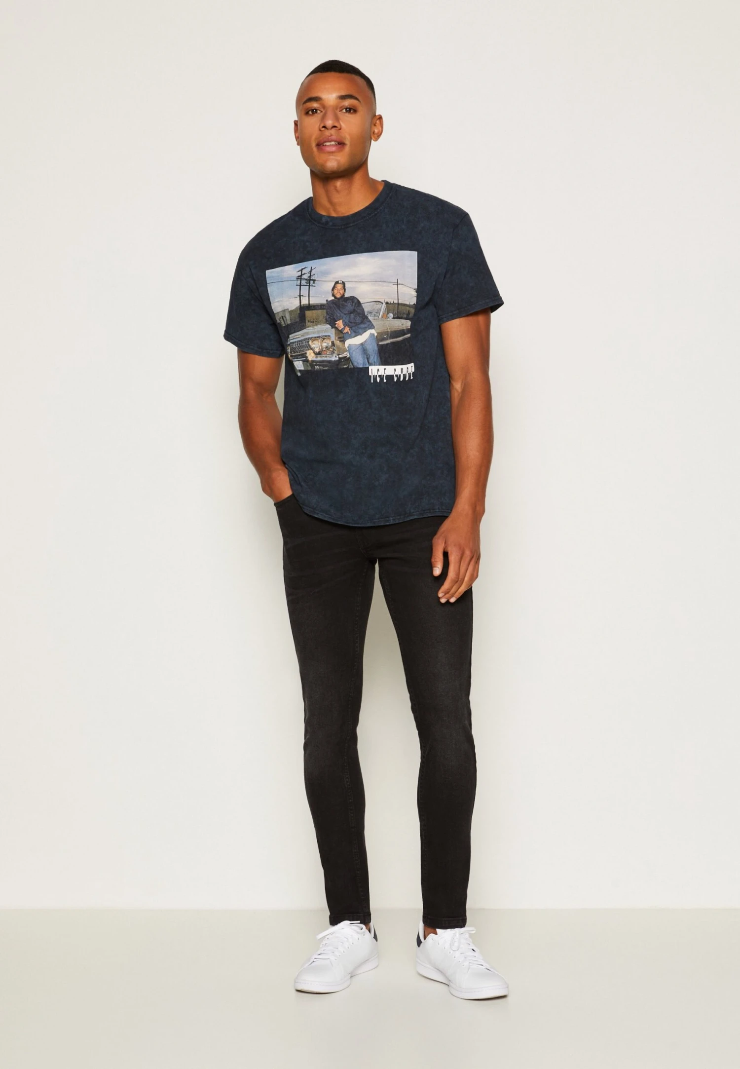 Denim Project Mr Red - Slim Fit Jeans - Black Wash 4 Denim Project Mr Red - Slim Fit Jeans - Black Wash - Image 2