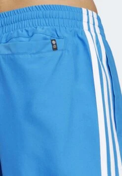 Adidas Originals Stripes - Swimming Shorts - Blue Bird -Stock X 01cd27bf3ca84973b9b6fcc8e32b37ca