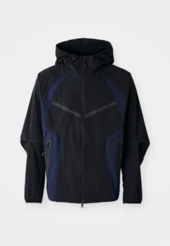 Nike Sportswear TECH PRO JACKET - Summer Jacket - Black/obsidian -Stock X 01e04b488fc044acbc8fea7b02507af7