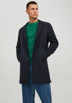 Jack & Jones Jjemoulder Coat - Classic Coat - Navy Blazer