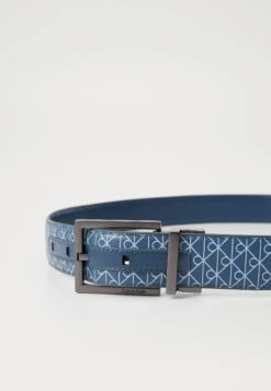 Calvin Klein CLASSIC SQUARE - Belt Business - Denim Blue -Stock X 022f9814ca294b6bb946d62577fc5f48