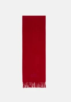 Vivienne Westwood Embroidered Logo Scarf Unisex - Scarf - Red