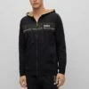 Boss Authentic - Zip-Up Sweatshirt - Black One -Stock X 023afc2b5c2f41dbb2bba88767b2b199