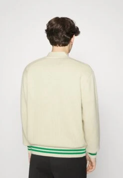 Les Deux Forrest Intarsia Cardigan - Cardigan - Ivory/Green -Stock X 024b654e2c4c404680af6f8f528dcaae