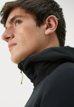 Berghaus KINETIC POWERSTRETCH HOODY - Fleece Jacket - Black -Stock X 03376e8eaaf8453dba66afb6ff94c46c