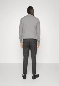 Les Deux Como Herringbone Suit Pants - Trousers - Light Grey Melange/Charcoal -Stock X 033835cbb1bf44c49c83b5cf89689a60
