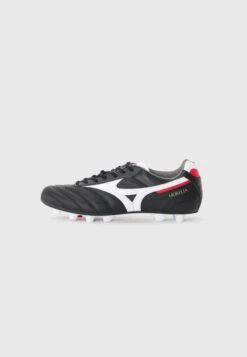 Mizuno MORELIA II ELITE - Firm-ground Football Boots - Black/white/chinese Red