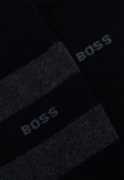 Boss Blockstripe 2 Pack - Socks - Black -Stock X 050fb67ab32648dea85b578993ba263c