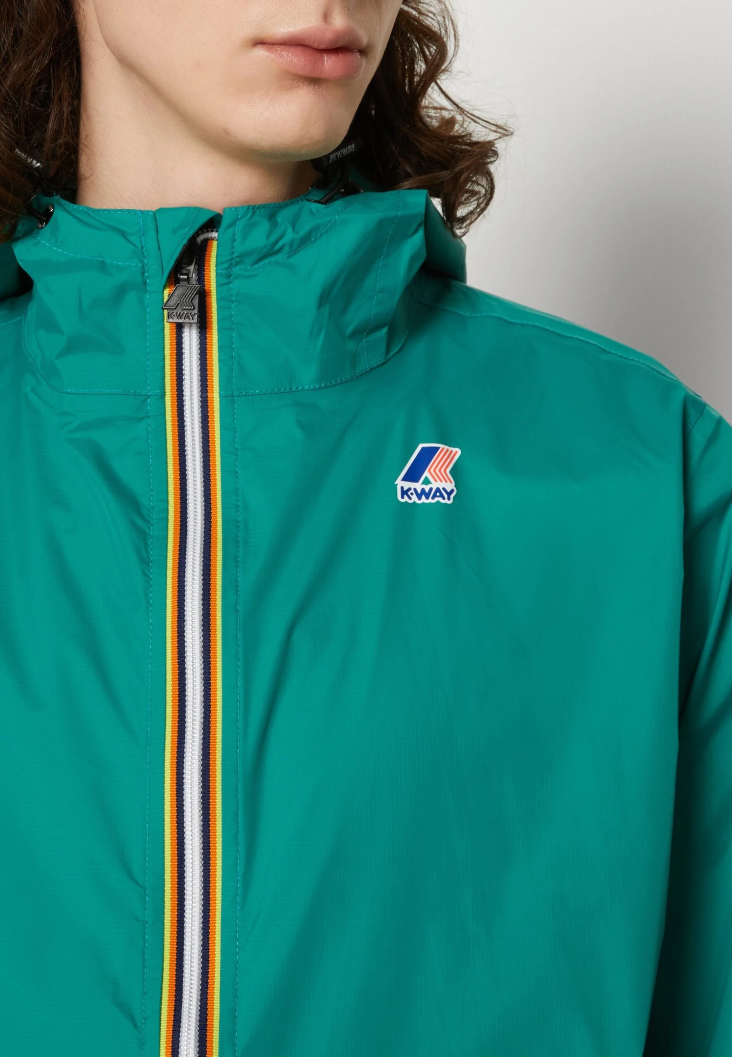 K-Way Le Vrai Claude Unisex - Waterproof Jacket - Green 8 K-Way Le Vrai Claude Unisex - Waterproof Jacket - Green - Image 6