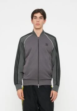 Adidas Originals SST TT - Training Jacket - Grey Strata/black -Stock X 0585a3786b234960a8b811b50528154d