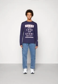 Edwin Club Love Story Unisex - Long Sleeved Top - Maritime Blue -Stock X 059ac7d8999347b4a9560c3552703561