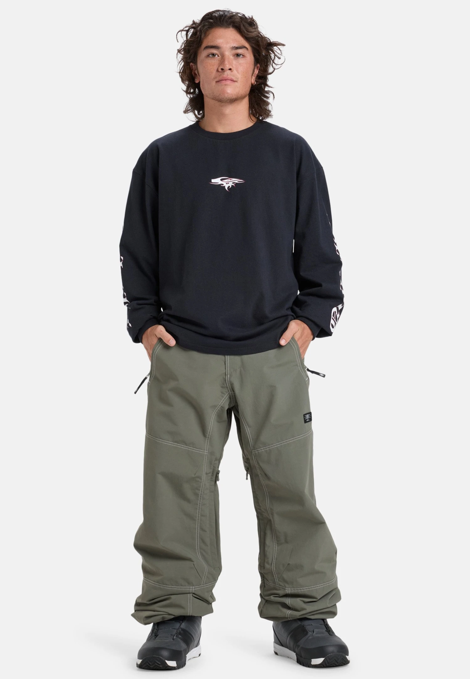 Quiksilver Trousers - Dusty Olive 3 Quiksilver Trousers - Dusty Olive