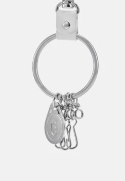 MM6 Maison Margiela Key Ring Unisex - Keyring - Palladio/White -Stock X 060e99a369604e44985d9271ab202983
