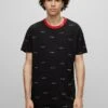 Hugo Handwritten - Pyjama Top - Black One