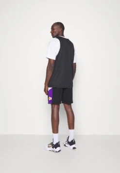 NEW ERA Los Angeles Lakers Nba Side Panel Shorts - Sports Shorts - Black -Stock X 062d64b636cf4df29ae60bccc8801c14