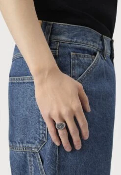 Icon Brand FLEUR DE LIS SIGNET - Ring - Silver-coloured