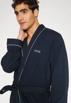 Boss Kimono - Dressing Gown - Dark Blue -Stock X 06e2e808b0a0431890003bad963539a1