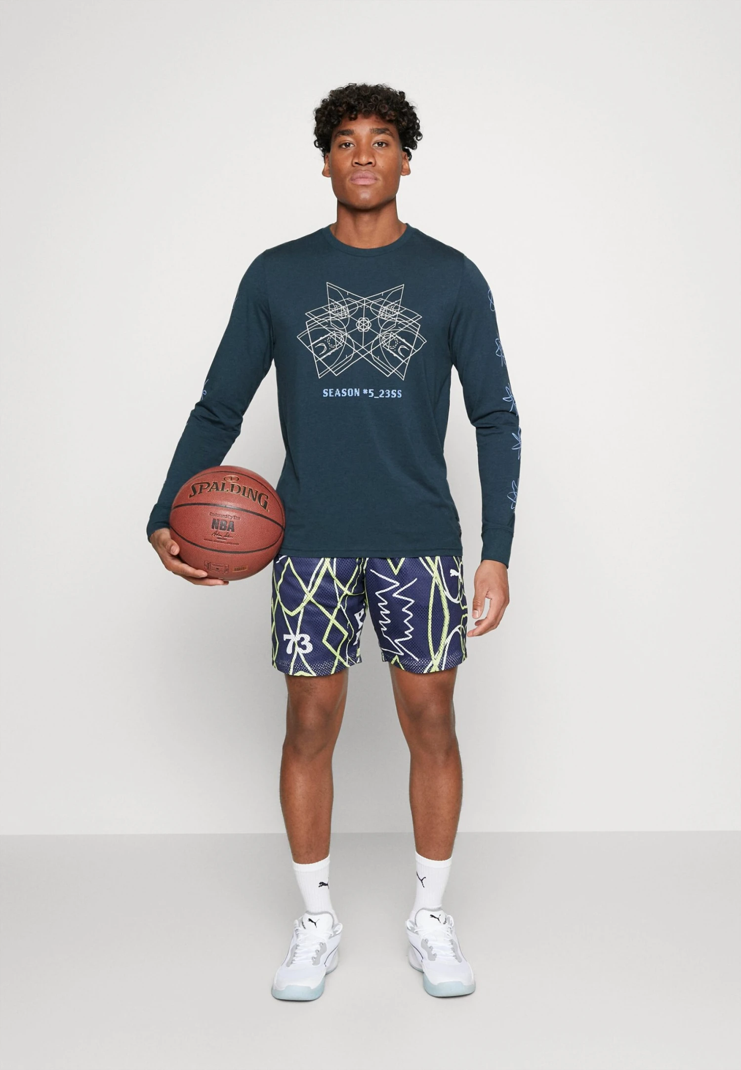 Puma Drive- Long Sleeved Top - Dark Night 4 Puma Drive- Long Sleeved Top - Dark Night - Image 2