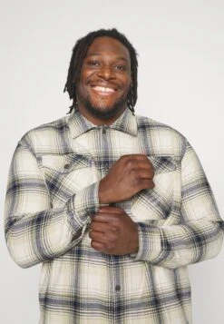 Jack & Jones Jjeeddie Overshirt Ls Pls - Summer Jacket - Brown/Green -Stock X 07c4134fe71748f78f7fcc7c0293750d