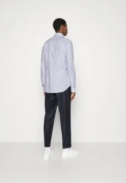 Michael Kors Oxford Stripe Washed Slim - Formal Shirt - Light Blue -Stock X 07d3f52486e24df5b94938b398a14057