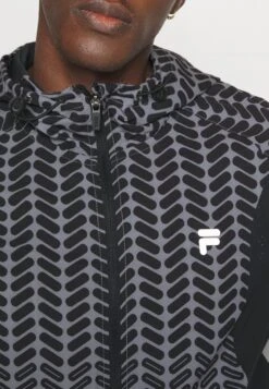 Fila Raga Hooded Running Jacket - Running Jacket - Night Owl -Stock X 07e5cb73ca484e9b8078f6a642c482b7