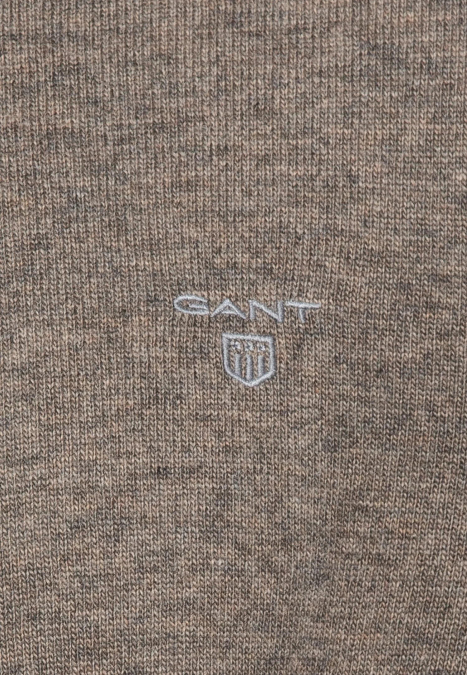 Gant MdExtrafine- Cardigan - Dark Hazelnut Melange 5 Gant MdExtrafine- Cardigan - Dark Hazelnut Melange - Image 3