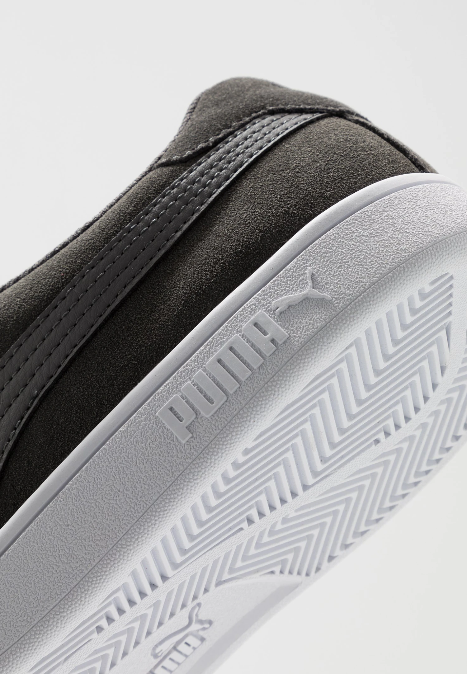 Puma Smash V2 Unisex - Trainers - Castlerock/Black/White 8 Puma Smash V2 Unisex - Trainers - Castlerock/Black/White - Image 6