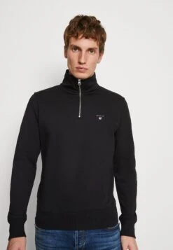 Gant Original Half Zip - Sweatshirt - Black 11 Gant Original Half Zip - Sweatshirt - Black -Stock X 0897fd2ad5a04d1382625152475f42d7