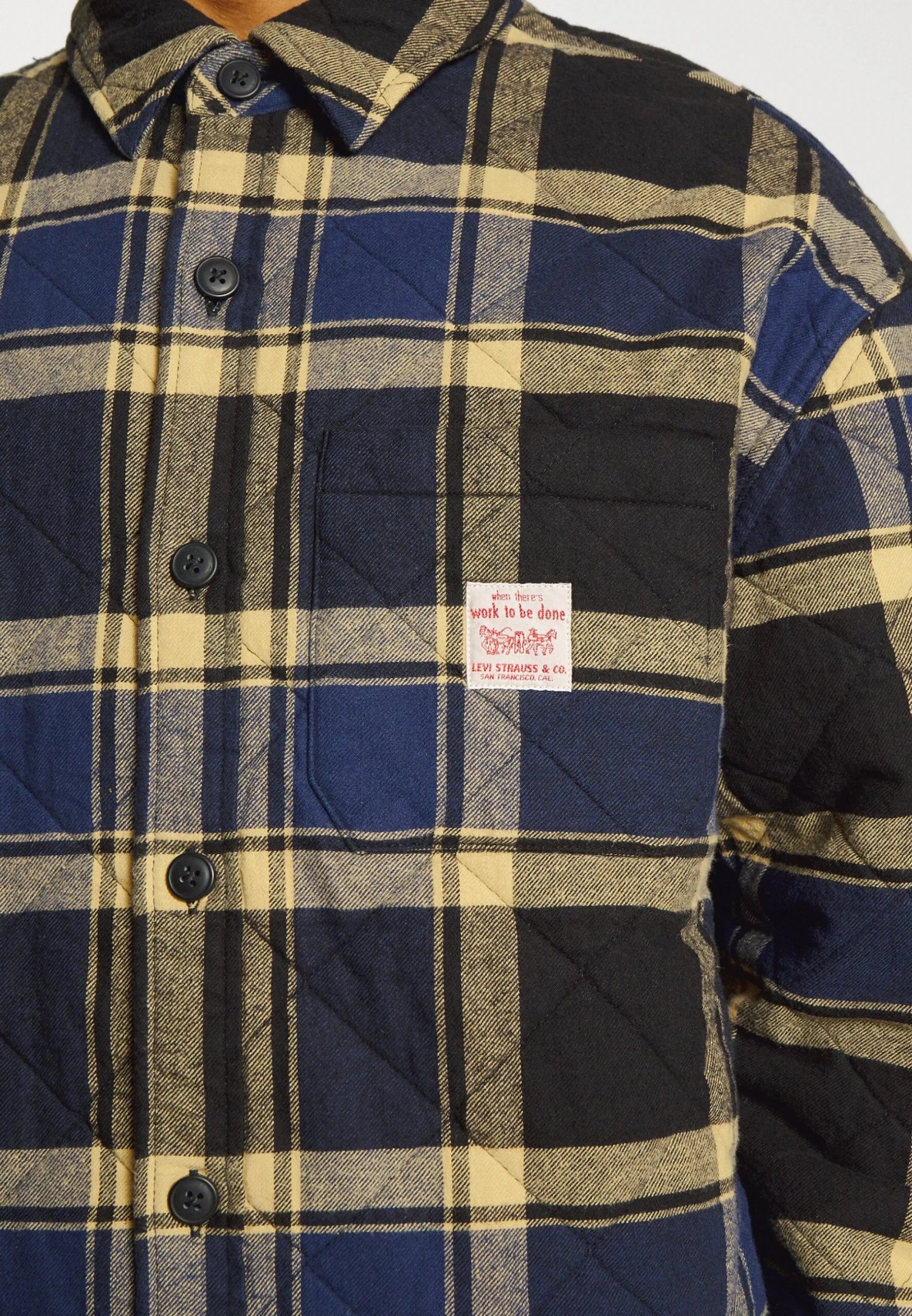 Parkside Overshirt - Short Coat - Zimmer Plaid Meteorite 8 Parkside Overshirt - Short Coat - Zimmer Plaid Meteorite - Image 6