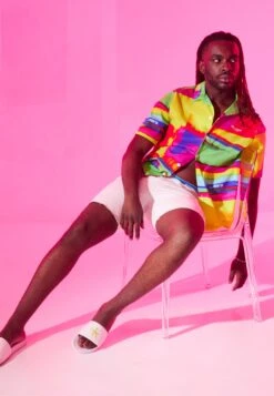 Calvin Klein Jeans Unisex - Button-Down Blouse - Pride