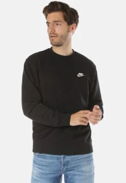 Nike Sportswear M Club Crw Ft - Sweatshirt - Black