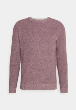 Hackett London Mouline Crew - Jumper - Mulberry/Ecru -Stock X 0a99f2d0383445549b4c37933a88d1fc