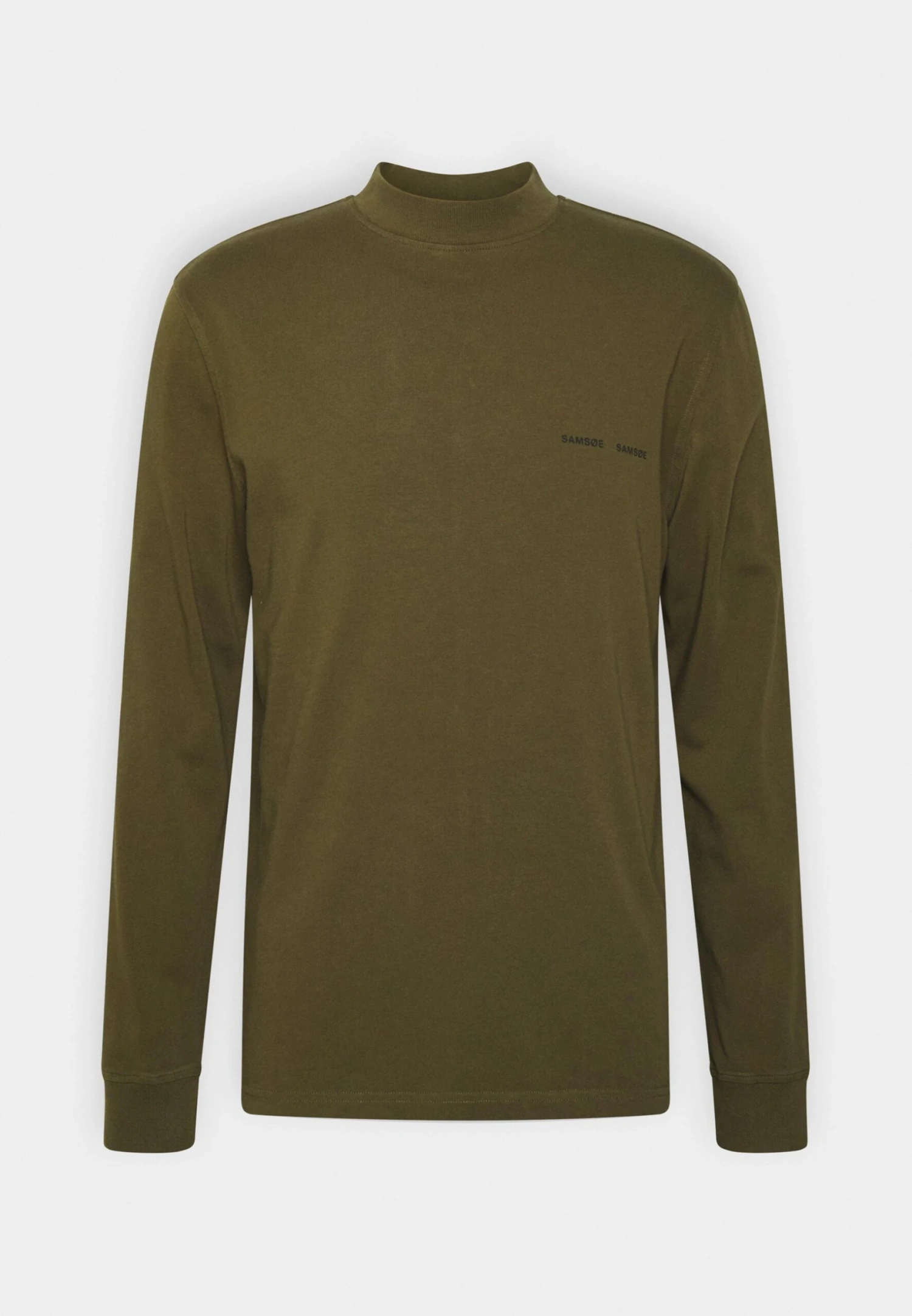 SAMSØE SAMSØE Norsbro - Long Sleeved Top - Dark Olive 6 SAMSØE SAMSØE Norsbro - Long Sleeved Top - Dark Olive - Image 4