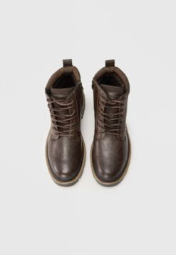 Wrangler NEVADA MEN HIGH - Lace-up Ankle Boots - Coffee Bean -Stock X 0b21eb0e039c44d5a7acbc112e050c43