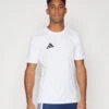 ADIDAS PERFORMANCE SQUADRA25 JERSEY SHORT SLEEVE - Sports T-shirt - White/black