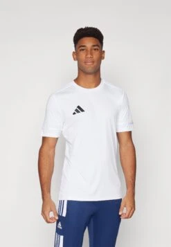 ADIDAS PERFORMANCE SQUADRA25 JERSEY SHORT SLEEVE - Sports T-shirt - White/black