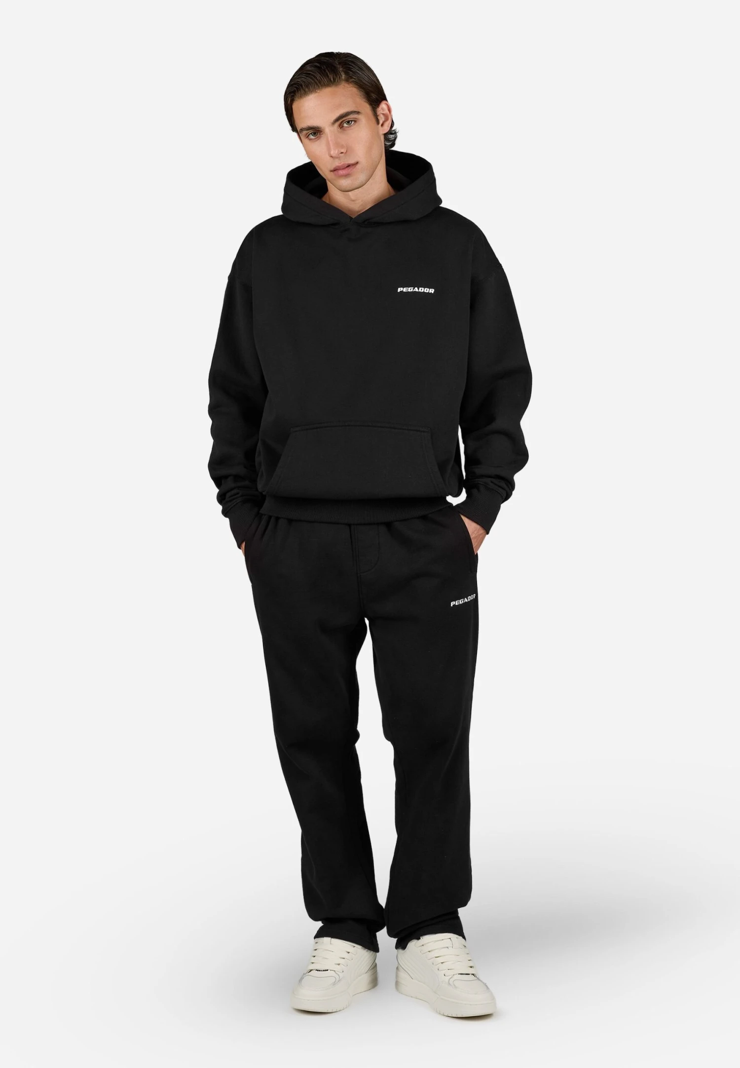 Pegador LOGO HOODIE - Sweatshirt - Washed Black 4 Pegador LOGO HOODIE - Sweatshirt - Washed Black - Image 2