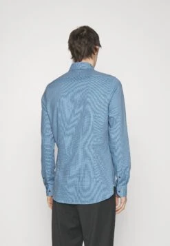 Michael Kors Mini Square Dobby Slim Fit Shirt - Formal Shirt - Blue -Stock X 0c2898176d3f431a8418093d5b0541d2
