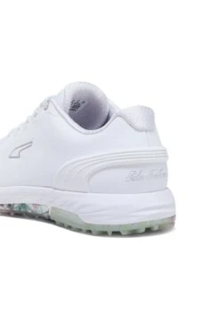 PUMA Golf Golf Shoes - White-Aqua Green-Shocking Pink -Stock X 0c362d40970048b39108530c43db8a99
