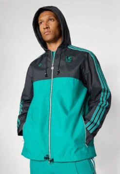 Adidas Originals LIVERPOOL FC ICON PARKA - Club Wear - Black/sea Green -Stock X 0c626046c72f4b5a88ade42a8fb81a8d