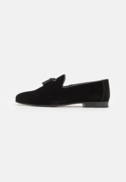 Jean Tassel Loafer - Slip-Ons - Black