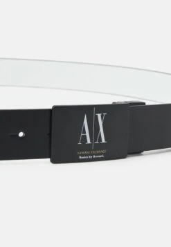 Armani Exchange Man Belt - Belt - Black -Stock X 0d772eb0b8c348ab945763fa7092b002
