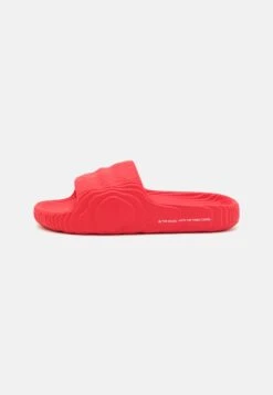 Adidas Originals Adilette 22 Unisex - Pool Slides - Better Scarlet/Footwear White